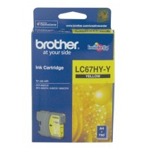 Yellow Ink Cartridge (LC-67 HY Y)